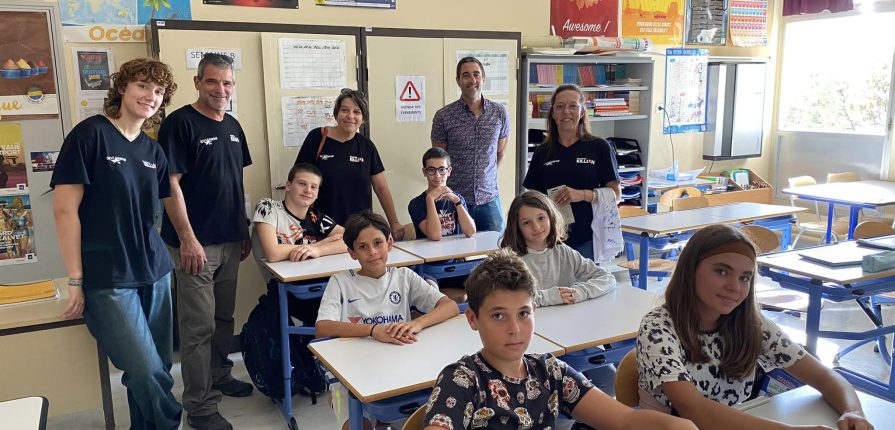Sainte-Marie Lyon soutient le tour de France du handicap avec l'association Killian