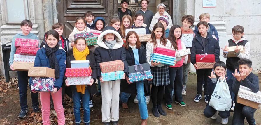 Maraude de Noël organisée par nos collégiens et étudiants de Lyon