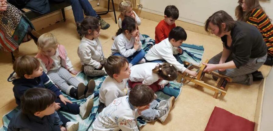 Sur les traces des soyeux lyonnais : sortie des élèves à la Croix-Rousse