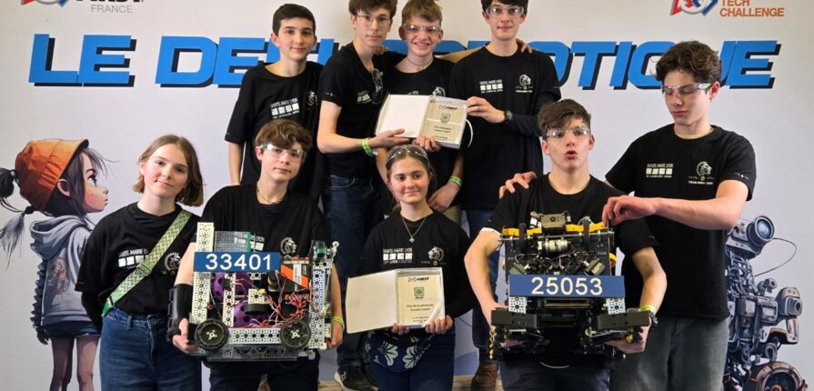 Club de robotique : nos deux équipes Métal Gear Lyon qualifiées pour la finale nationale !
